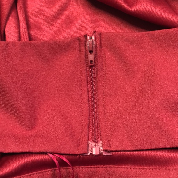 Flying Tomato rust halter open back cutout wide leg jumpsuit- NWT Sz L - Picture 5 of 6